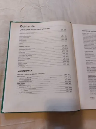 Manual Haynes Ford Mondeo MK3 (2000-2003)