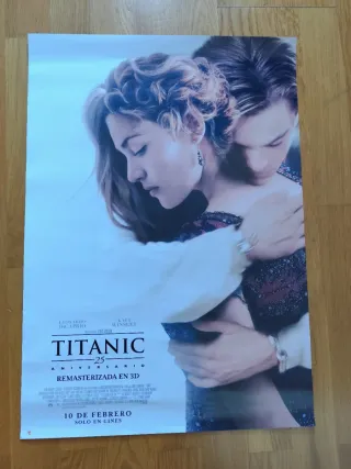 Cartel Póster Titanic 25 Aniversario
