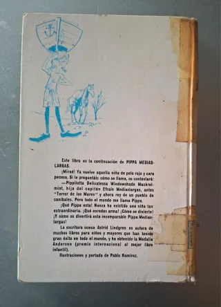 Cuento juvenil PIPPA SE EMBARCA años 60