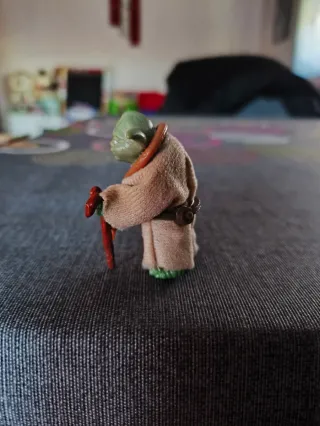 FIGURA YODA STAR WARS VINTAGE KENNER, ANNO 1980, IN OTTIME CONDIZIONI