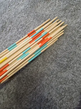 Juego Mikado de madera
