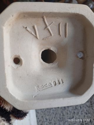 Accesorios de baño muy antiguos,de porcelana