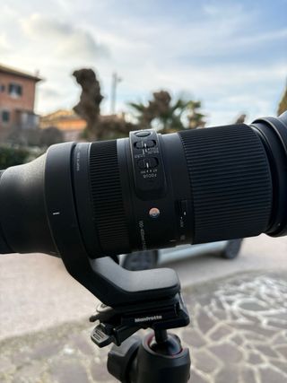 Sigma 100-400mm + Cavalletto Manfrotto