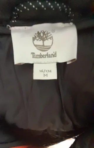 Plumífero Timberland naranja niño