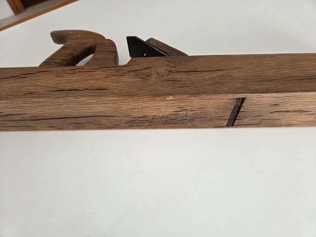 Cepillo carpintero antiguo madera