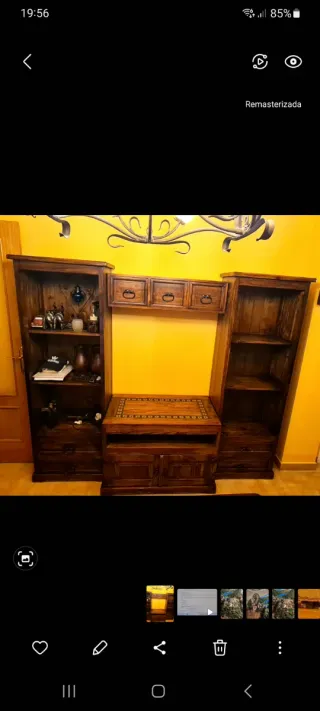 Mueble modular madera rústica mexicana