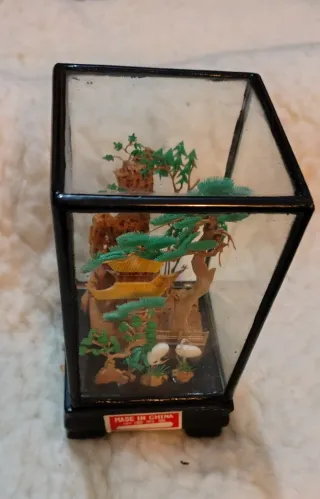 Diorama Cinese Vintage