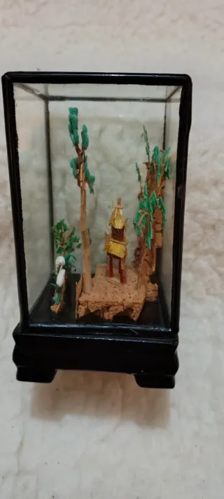 Diorama Cinese Vintage