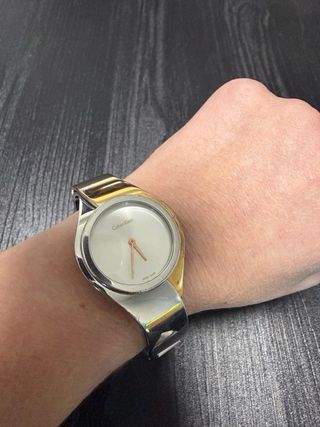 Reloj Calvin Klein Dorado/Plateado - Caja 30 mm