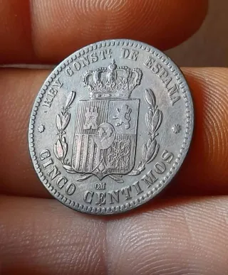 Moneda Alfonso XII 1879