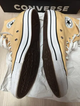 Converse Talla 42 Amarillo Sol