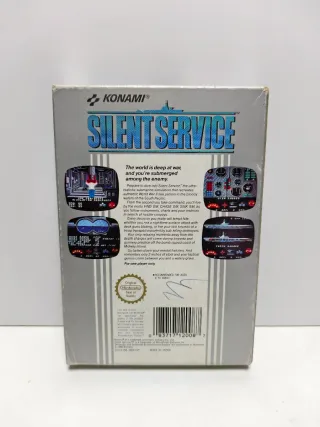 Silent Service Nintendo NES Konami