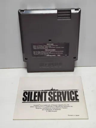Silent Service Nintendo NES Konami