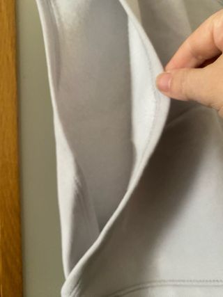 Top sin mangas Zara gris talla M