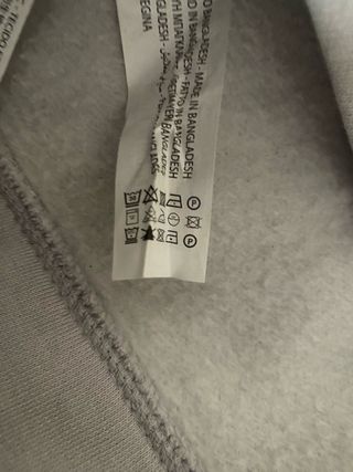 Top sin mangas Zara gris talla M