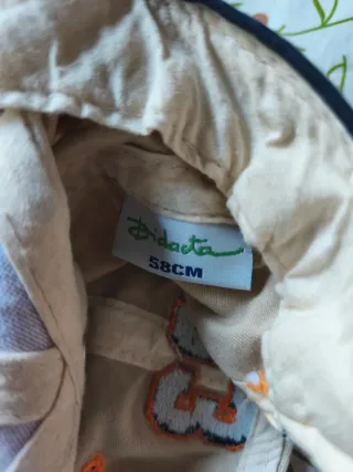 Gorra Athletic Beige y Naranja