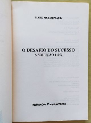 O desafio do sucesso - A solução 110%