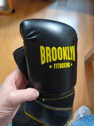 Guantes Brooklyn Fitboxing Negros talla m
