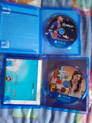 GTA V y FIFA 21 PS4 juntos o por separado