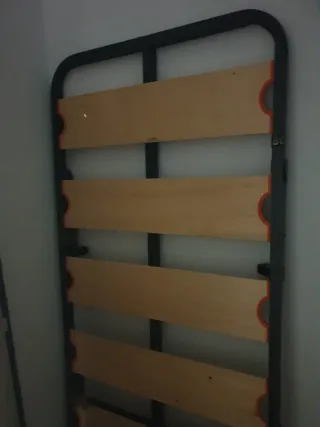 Somier plegable 80cm con colchón