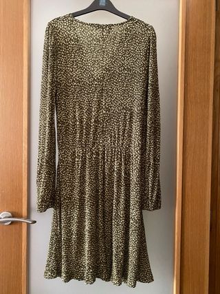 Vestido Mango Talla XL Estampado