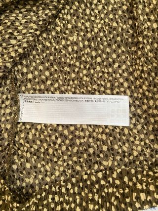 Vestido Mango Talla XL Estampado