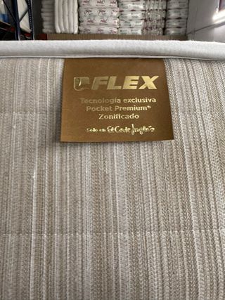 CANAPE Y COLCHON FLEX TRIBECA POCKET VISCO 150x190