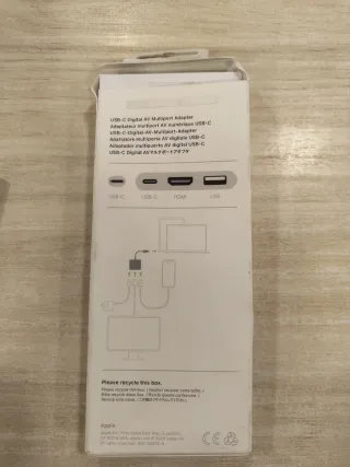 Adaptador USB-C a AV Digital Apple