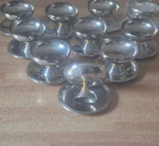 Coppe gelato acciaio inox