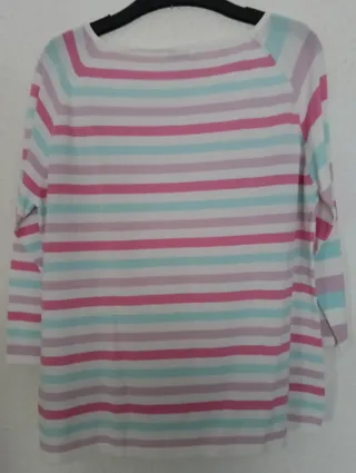 Jersey primaveral Punto Roma Rayas Multicolor L