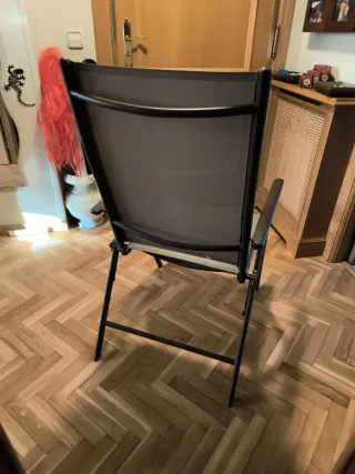 Silla reclinable terraza plegable