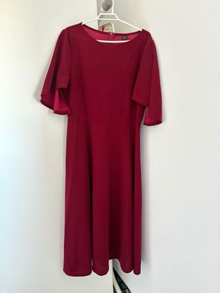 Vestido rojo elegante