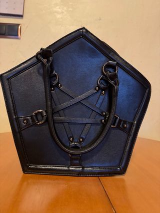 Bolso Banned London Negro Pentagrama