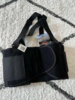 Faixa de cintura industrial preta