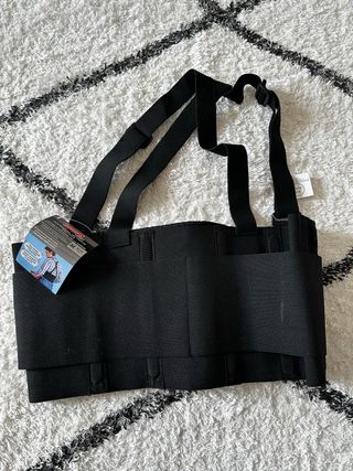 Faixa de cintura industrial preta