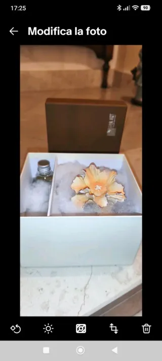 Profumatore In Fine Porcellana Di Capodimonte