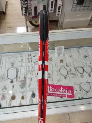 Raqueta de Tenis Smash Roja y Negra
