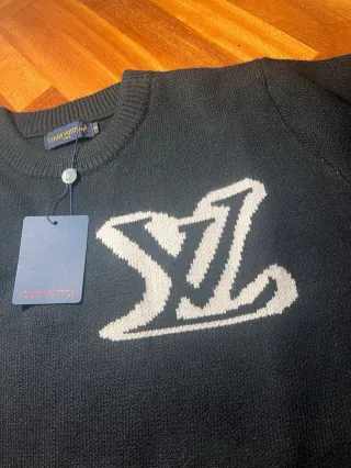 Sudadera Louis Vuitton Negra Talla S