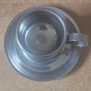 Set 6 Tazzine Termiche Acciaio