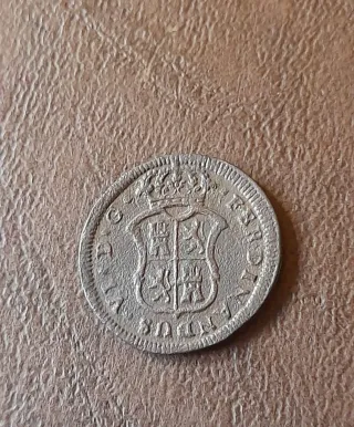 Moneda Cobre Fernando VI 1755