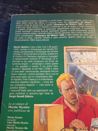 Martin mystère almanacco illustrato 1992