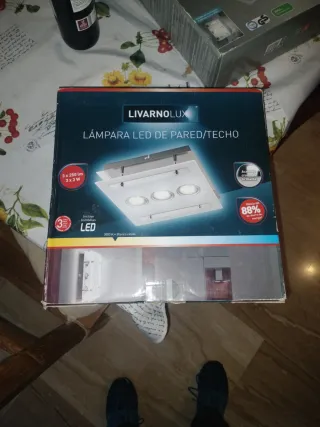 Lámpara LED LivarnoLux Techo/Pared