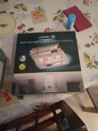 Lámpara LED LivarnoLux Techo/Pared
