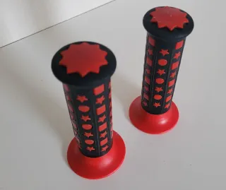 Puños manguitos Cassano BH California BMX Rojos