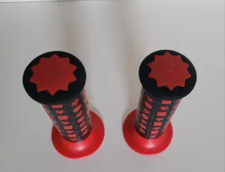 Puños manguitos Cassano BH California BMX Rojos