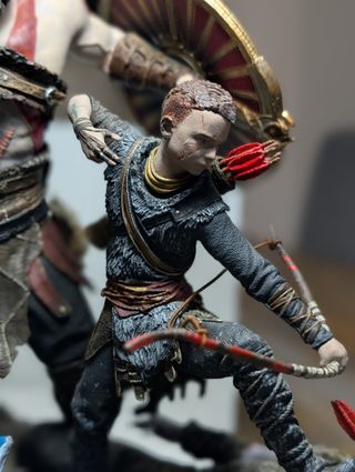 Estátua God of War Stone Masons playstation