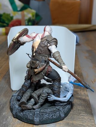 Estátua God of War Stone Masons playstation