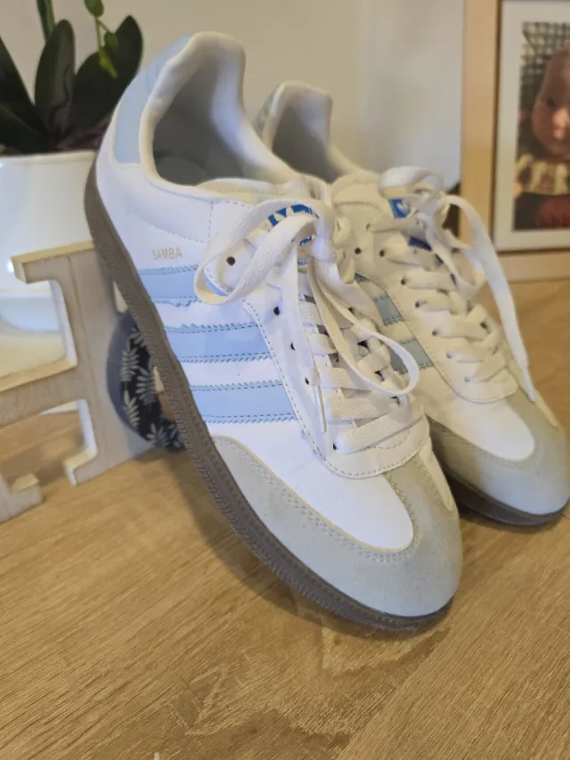 adidas gazelle silver green womens Tênis Adidas Samba OG Feminino 