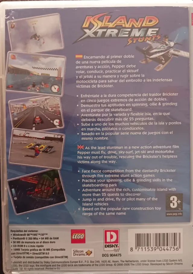 Lote 4 Juegos PC: LEGO Star Wars, Island Xtreme, R