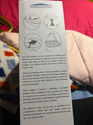 Aspiradora Robot HomeCleaner Pekkel